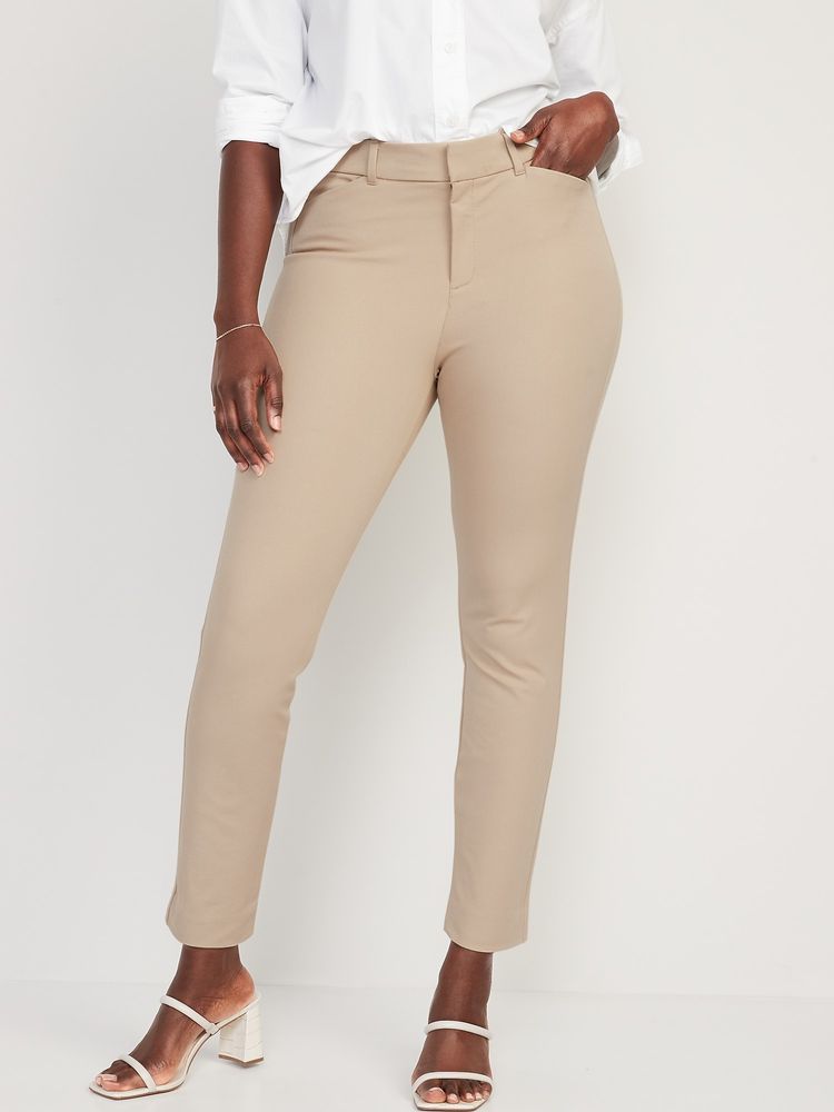 High-Waisted Pixie Skinny Ankle Pants