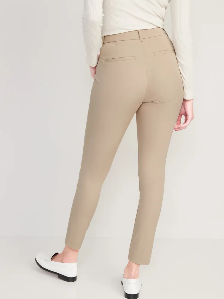 Curvy High-Waisted Pixie Skinny Ankle Pants