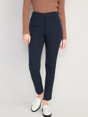 Curvy High-Waisted Pixie Skinny Ankle Pants