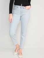 Curvy High-Waisted OG Straight Ankle Jeans for Women