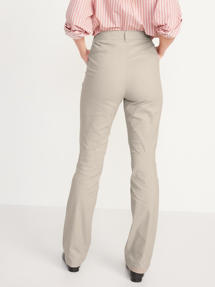 High-Waisted Wow Boot-Cut Pants