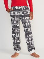 Patterned Microfleece Pajama Jogger Pants for Boys