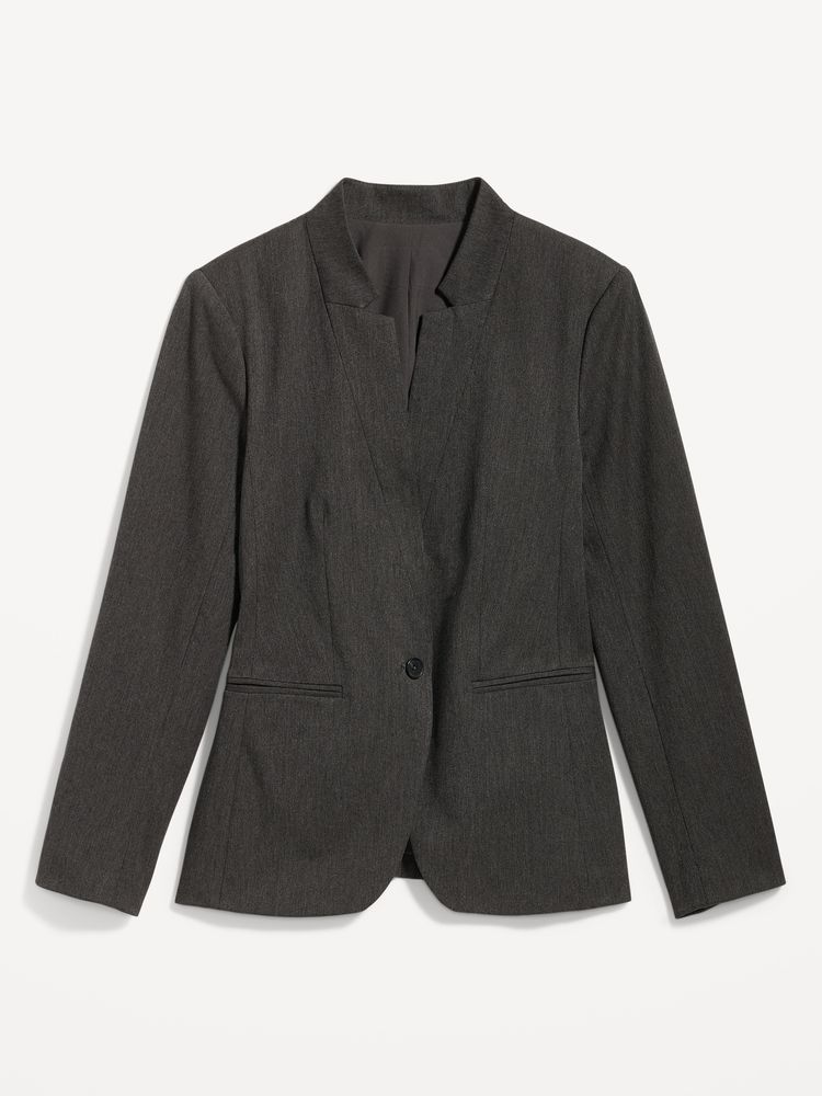 Heathered Twill Pixie Blazer for Women