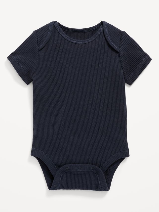 Unisex Short-Sleeve Logo-Graphic Bodysuit for Baby