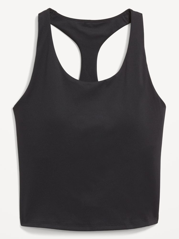 PowerSoft Racerback Crop Tank Top