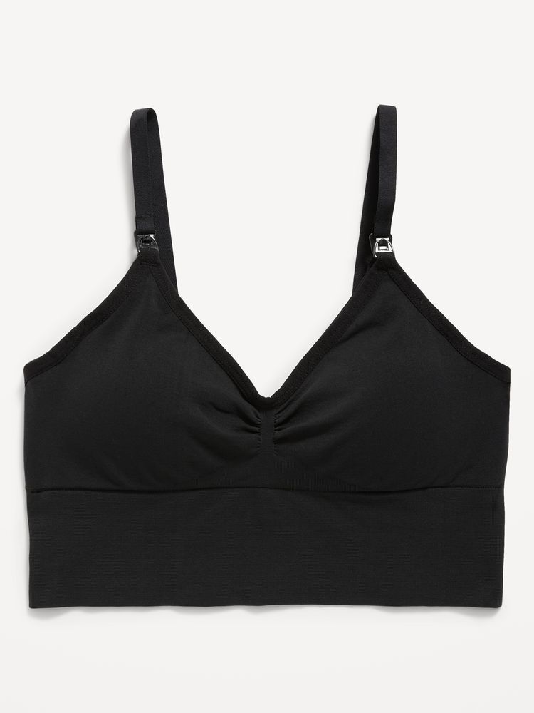 Maternity High Support Hands-Free Pumping Bra