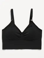 Maternity High Support Hands-Free Pumping Bra