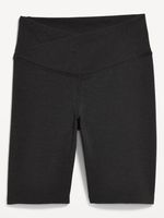 Extra High-Waisted PowerChill Biker Shorts -- 8-inch inseam