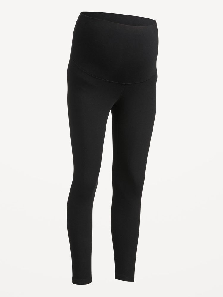 Maternity Rollover-Waist PowerChill 7/8 Leggings