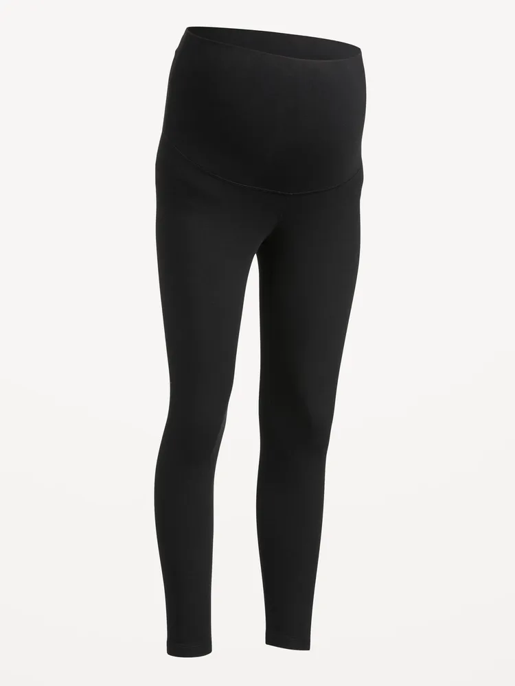 Old Navy - Maternity Rollover-Waist PowerChill Boot-Cut Leggings