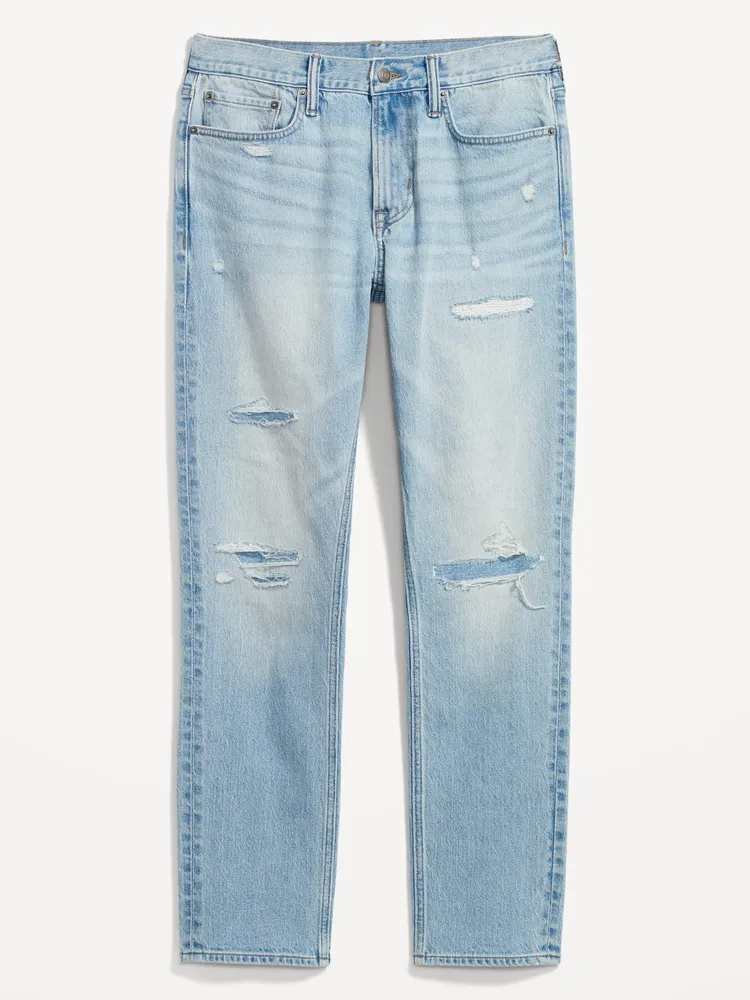 Old Navy Slim Built-In Flex Ripped Jeans for Men