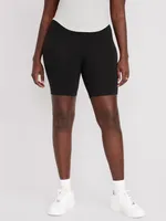 High-Waisted Biker Shorts 3-Pack -- 8-inch inseam