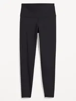 High-Waisted PowerSoft Rib Mix 7/8 Leggings