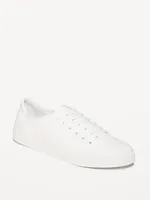 Canvas Lace-Up Sneakers
