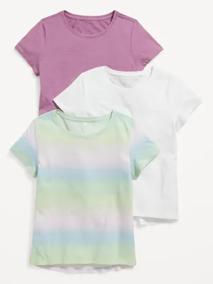 Softest Printed T-Shirt 3-Pack for Girls