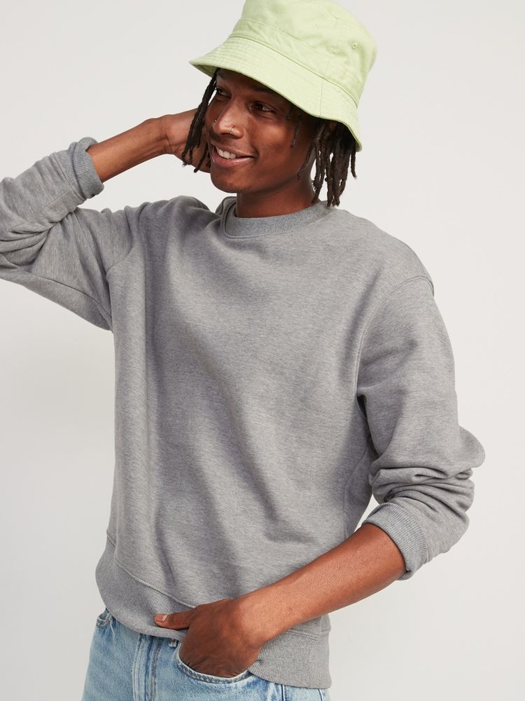 Oversized Crew-Neck Sweatshirt