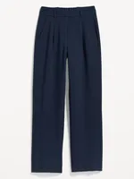 Extra High-Waisted Taylor Wide-Leg Trouser Pants