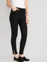 High-Waisted Pull-On Pixie Skinny Ankle Pants