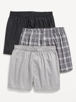 3-Pack Soft-Washed Boxer Shorts -- 3.75-inch inseam