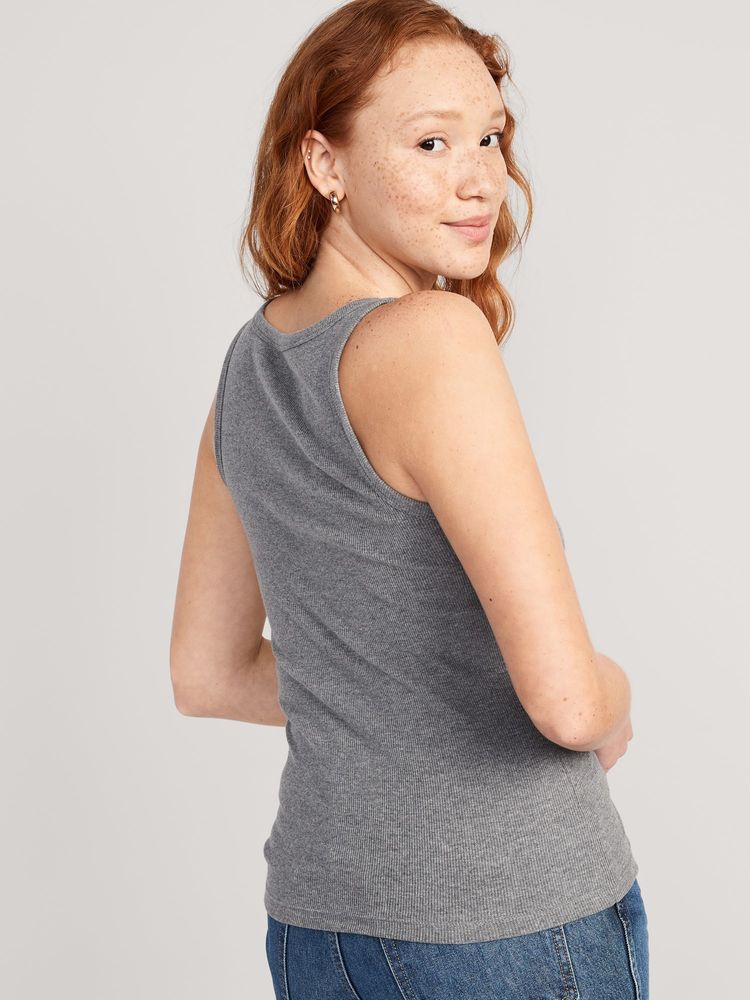 First-Layer V-Neck Tank Top