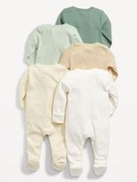 2-Way-Zip Sleep & Play One-Piece 5-Pack for Baby