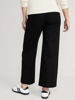 Maternity Full-Panel Pixie Wide-Leg Pants