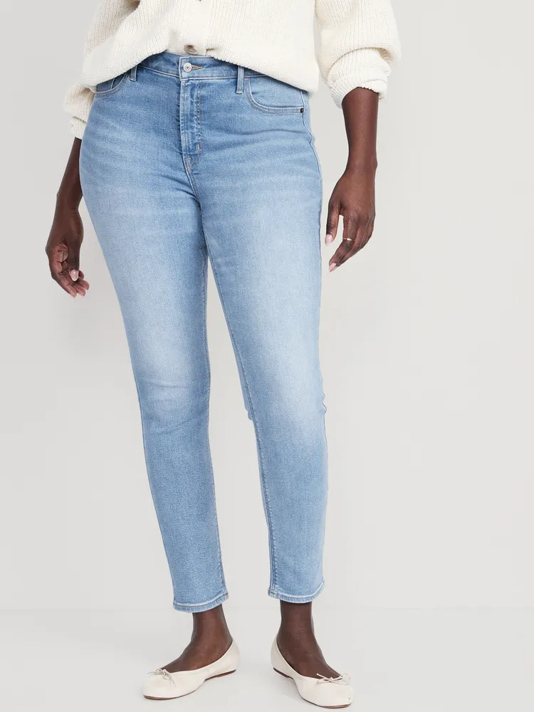 High-Waisted Rockstar Super-Skinny Jeans