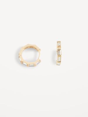 Gold-Tone Hoop Earrings for Women
