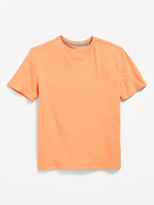 Softest Short-Sleeve Solid T-Shirt for Boys