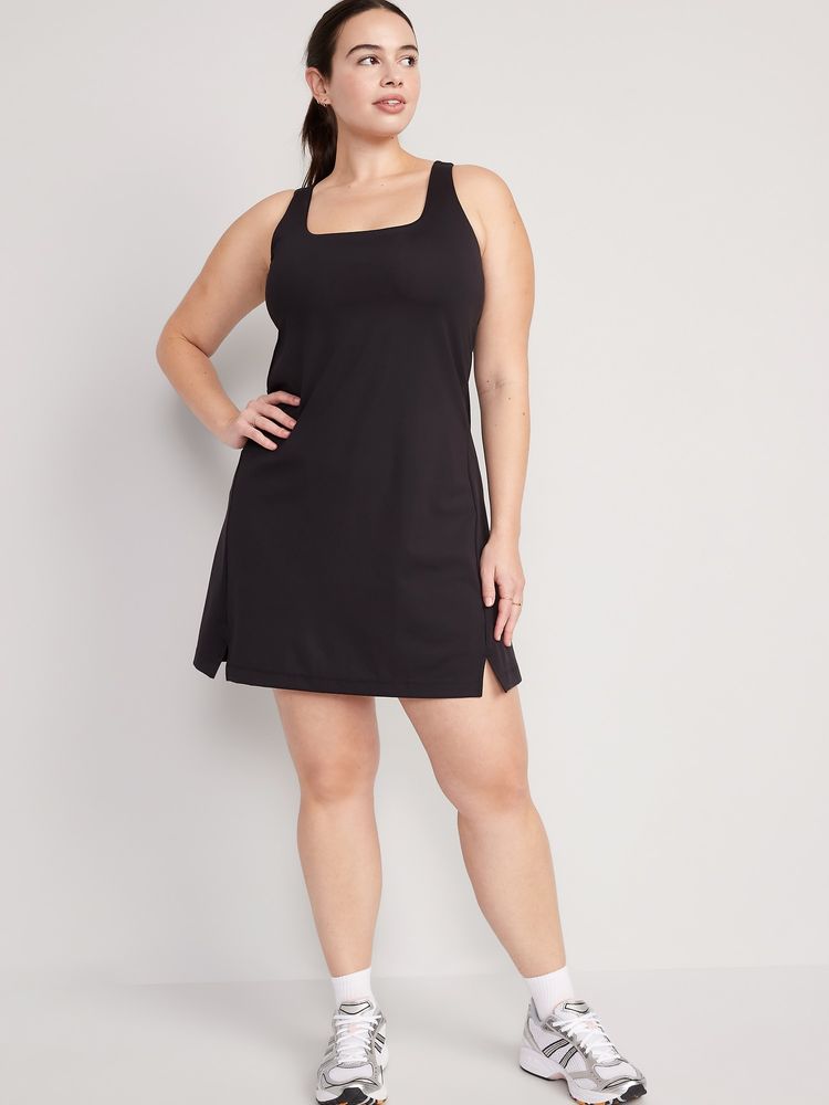 PowerSoft Square-Neck Athletic Dress