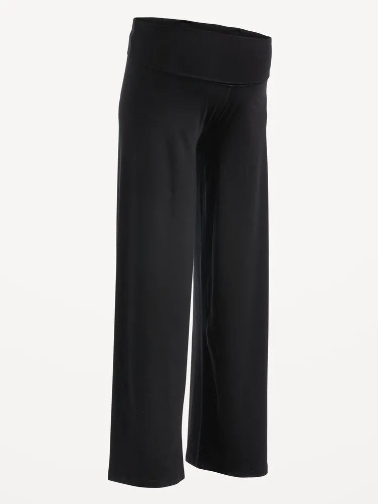 Old Navy Maternity Rollover-Waist StretchTech Jogger Pants
