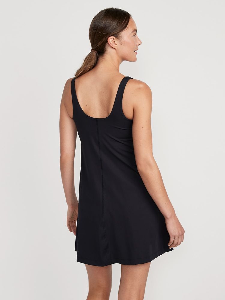 PowerSoft Square-Neck Athletic Dress