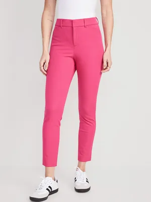 High-Waisted Never-Fade Pixie Skinny Ankle Pants for Women