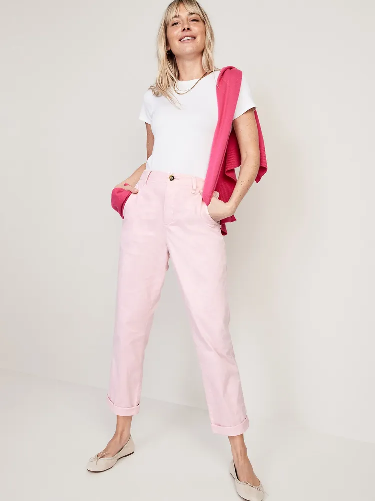 High-Waisted OGC Chino Pants for Women