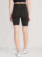 Extra High-Waisted PowerChill Biker Shorts -- 8-inch inseam