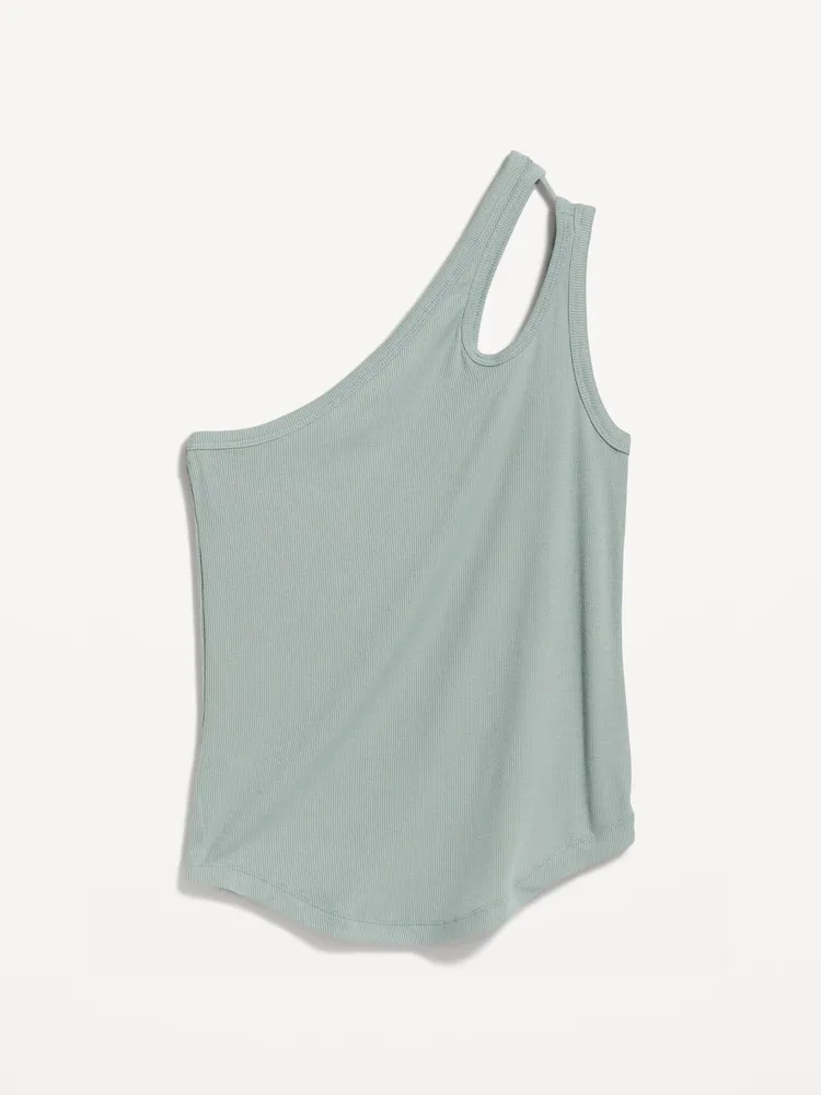 Old Navy UltraLite All-Day One-Shoulder Cutout Tank Top for Women