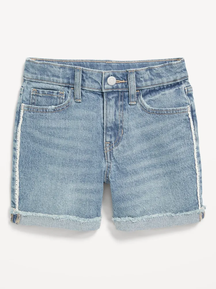 High-Waisted Jean Skirt for Girls