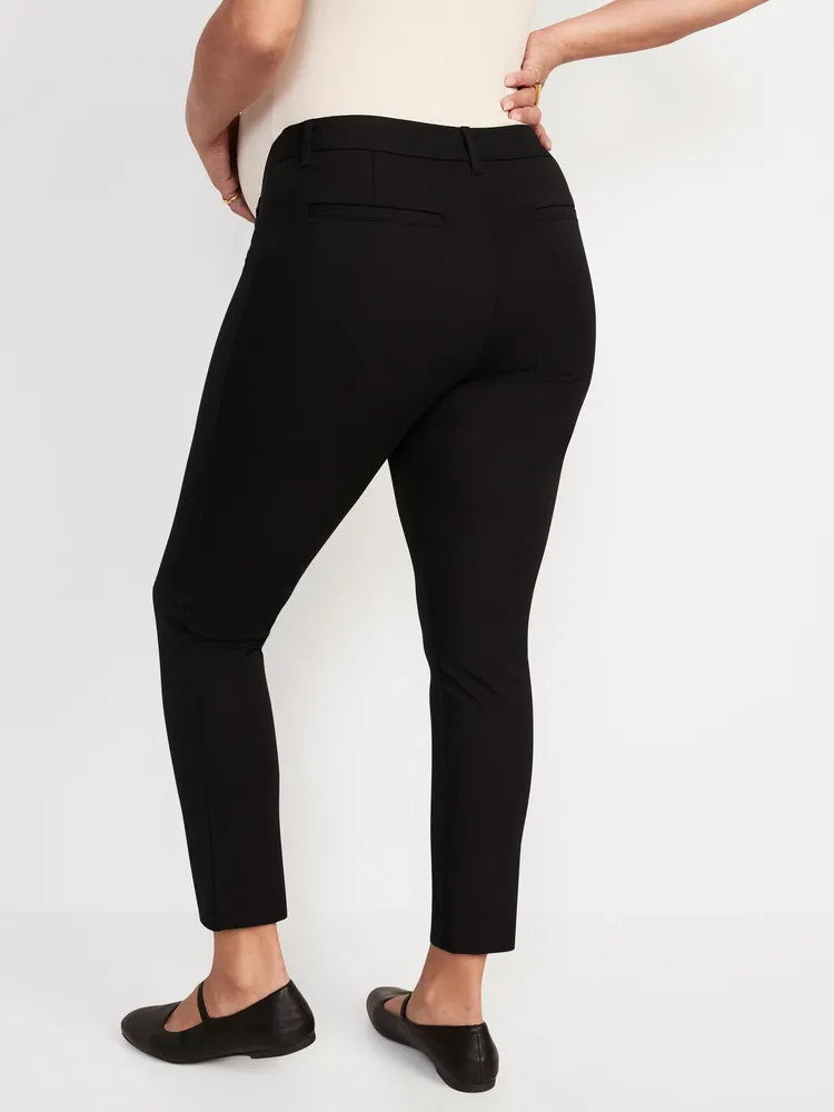 Maternity Side-Panel Pixie Ankle Pants
