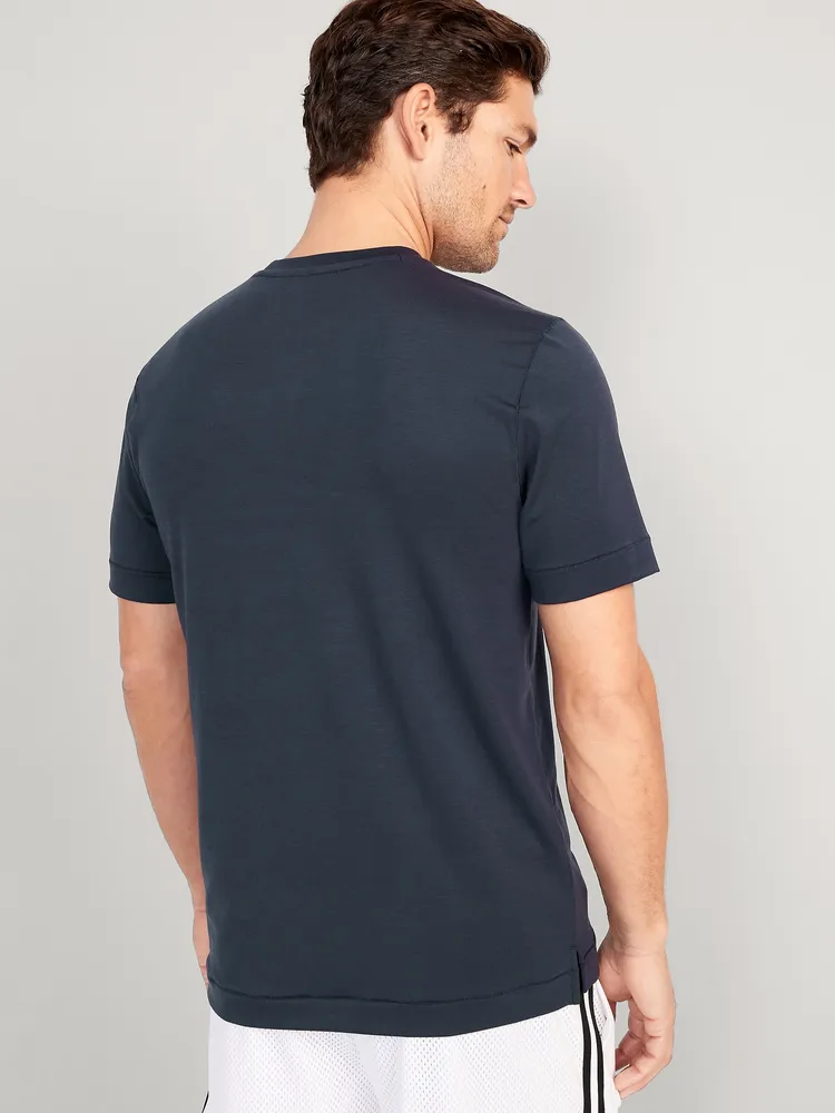 Old Navy Men's Beyond 4-Way Stretch Henley T-Shirt - - Size S