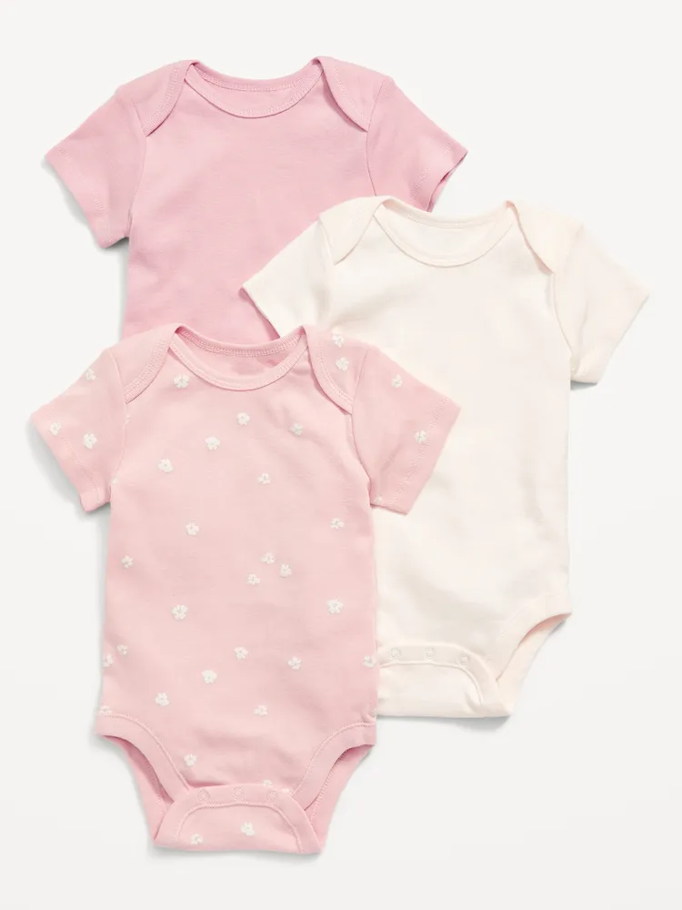 Unisex Bodysuit 3-Pack for Baby