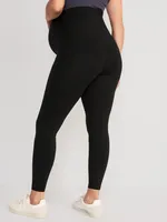 Maternity Rollover-Waist PowerChill 7/8 Leggings