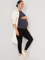 Maternity Rollover-Waist PowerChill 7/8-Length Leggings