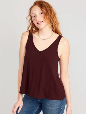 Luxe Sleeveless Swing Top