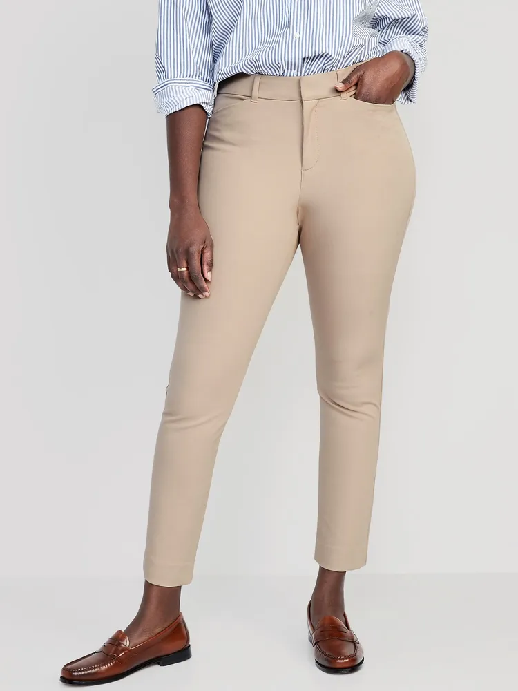 High-Rise Pixie Side-Zip Pants for Women
