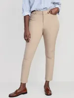 Curvy High-Waisted Pixie Skinny Ankle Pants