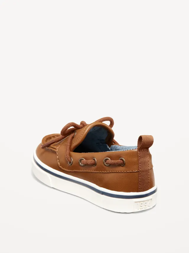 Old Navy Faux-Leather Boat Shoes for Toddler Boys | Yorkdale Mall