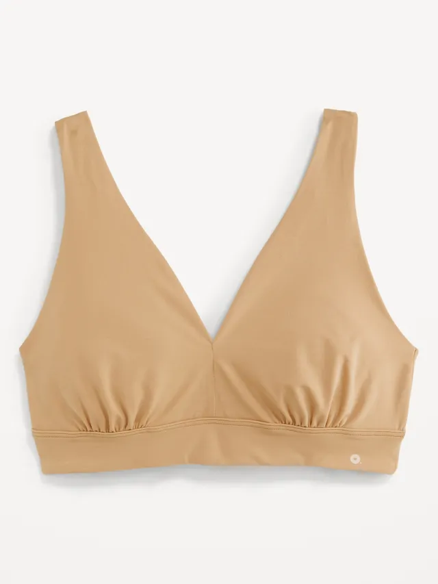 Old Navy Cross-Front Poplin Bralette