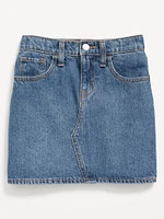 High-Waisted Jean Skirt for Girls