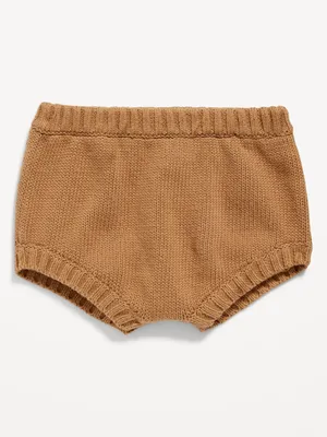 Ruffled Sweater-Knit Bloomer Shorts for Baby