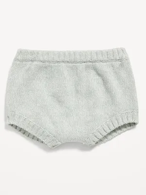 Ruffled Sweater-Knit Bloomer Shorts for Baby